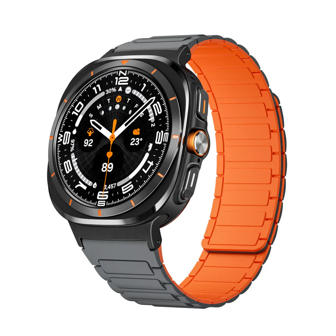 Nuovo cinturino magnetico in silicone per Samsung Galaxy Watch Ultra