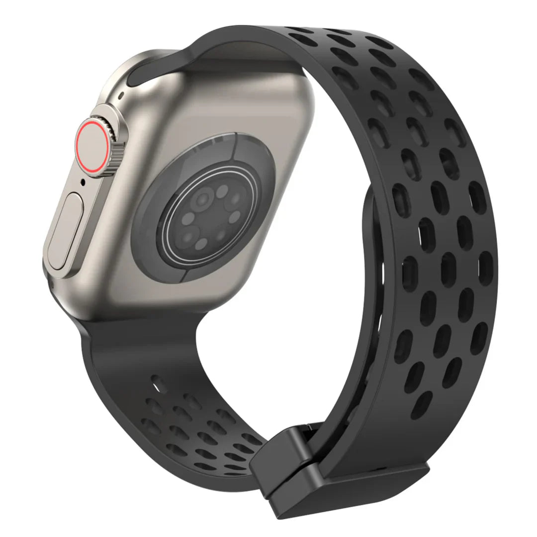 Banda de Silicona Magnética y Transpirable para Apple Watch