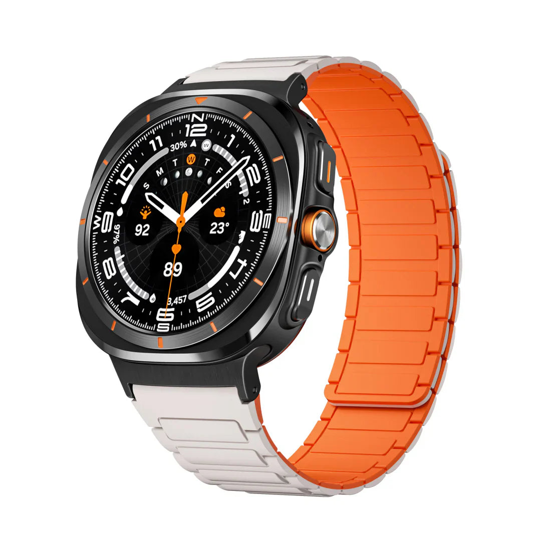 Nuovo cinturino magnetico in silicone per Samsung Galaxy Watch Ultra