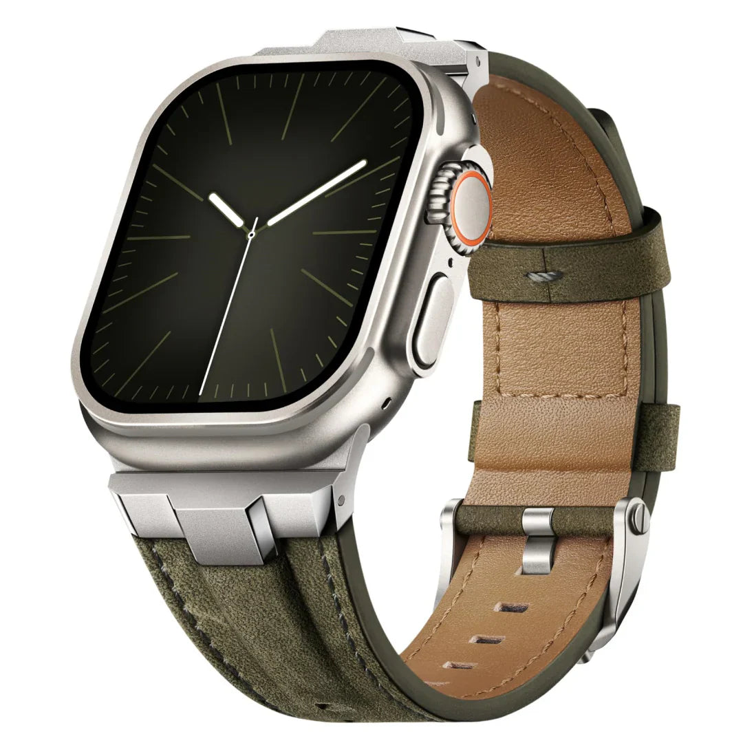 Avontuurlijke Leren Band Voor Apple Watch