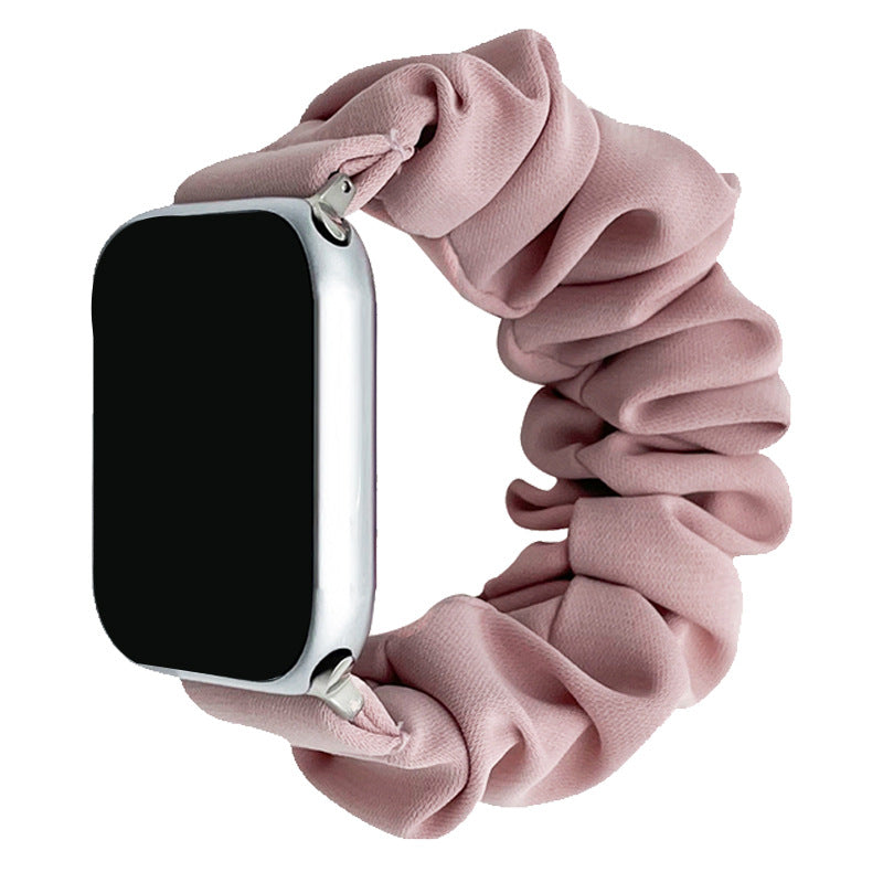 Bandeau en soie douce pour cheveux cassés pour Apple Watch