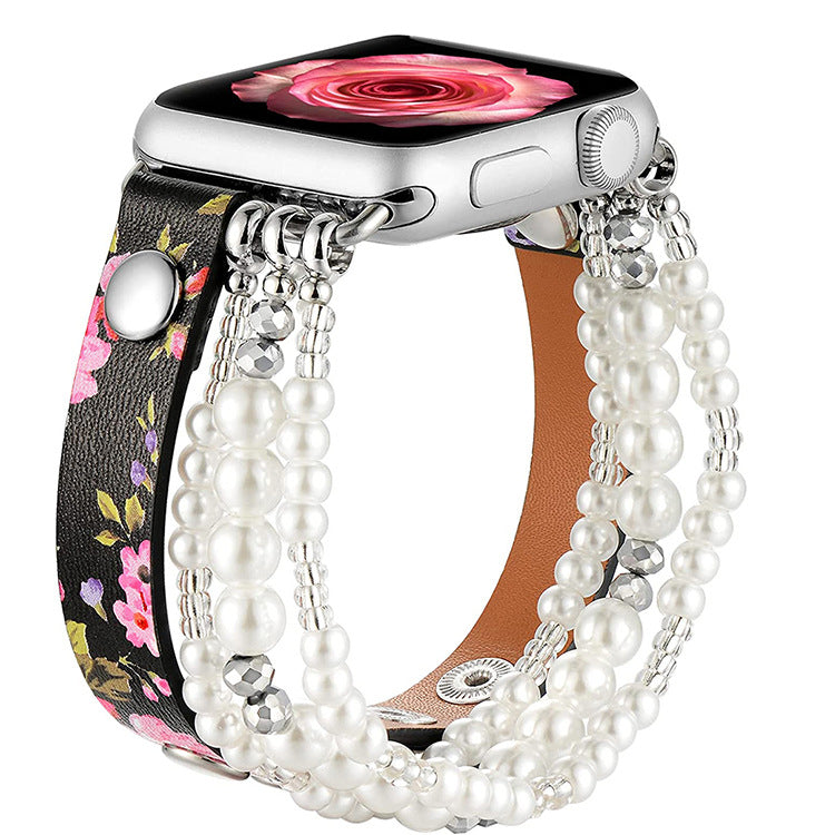 Braccialetto di perline per cinturino Apple Watch