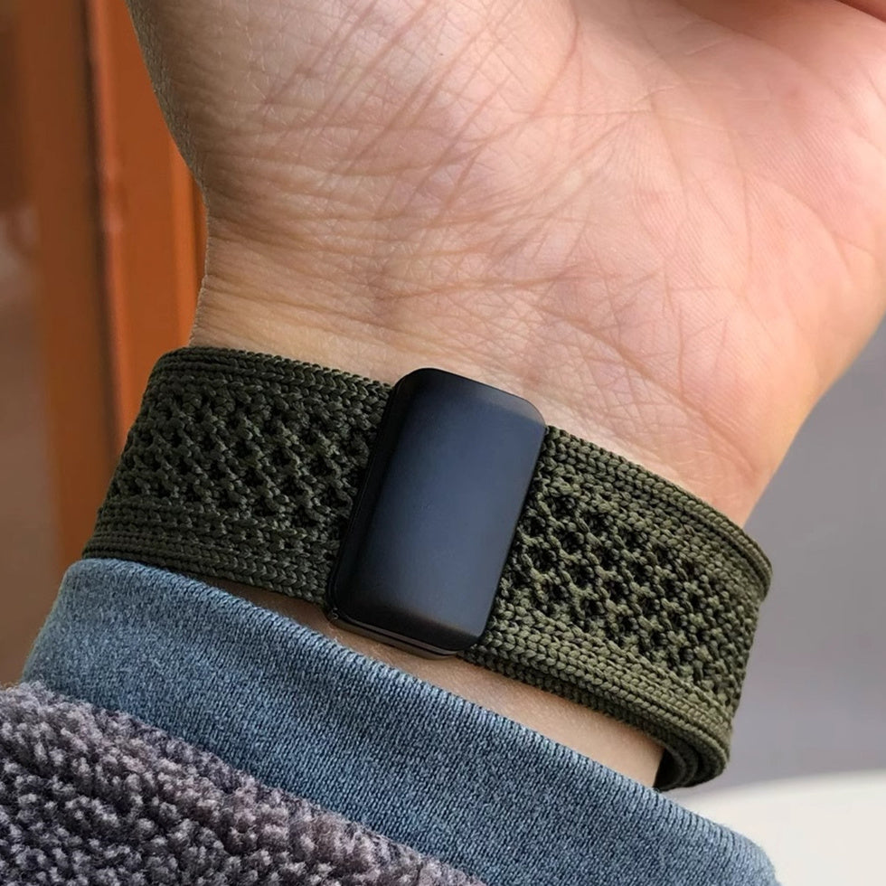 Geflochtenes Nylon-Mesh-Armband mit Magnetverschluss für die Apple Watch