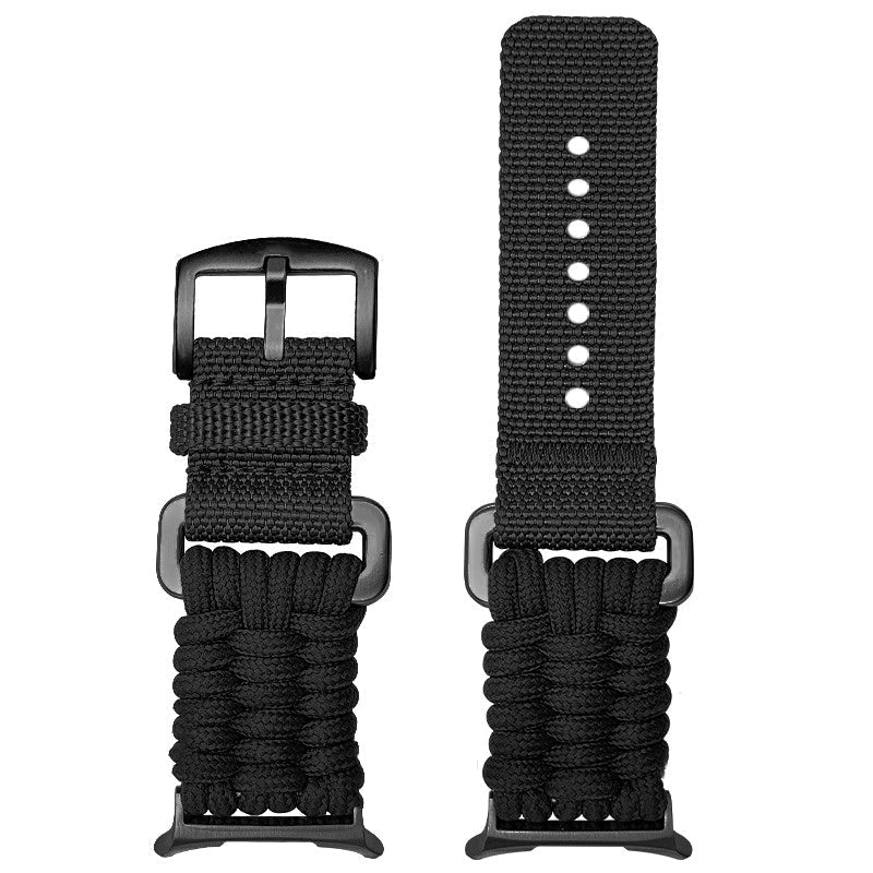 Outdoor Nylon Gewebtes Armband für Samsung Ultra Uhr