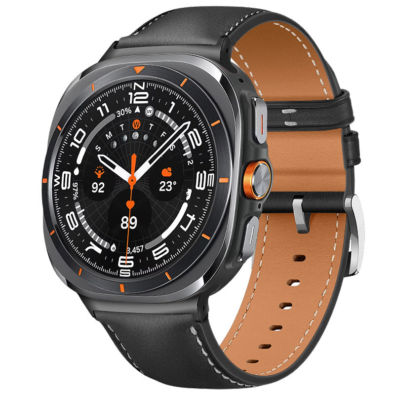 Reloj de cuero genuino para Samsung Watch Ultra