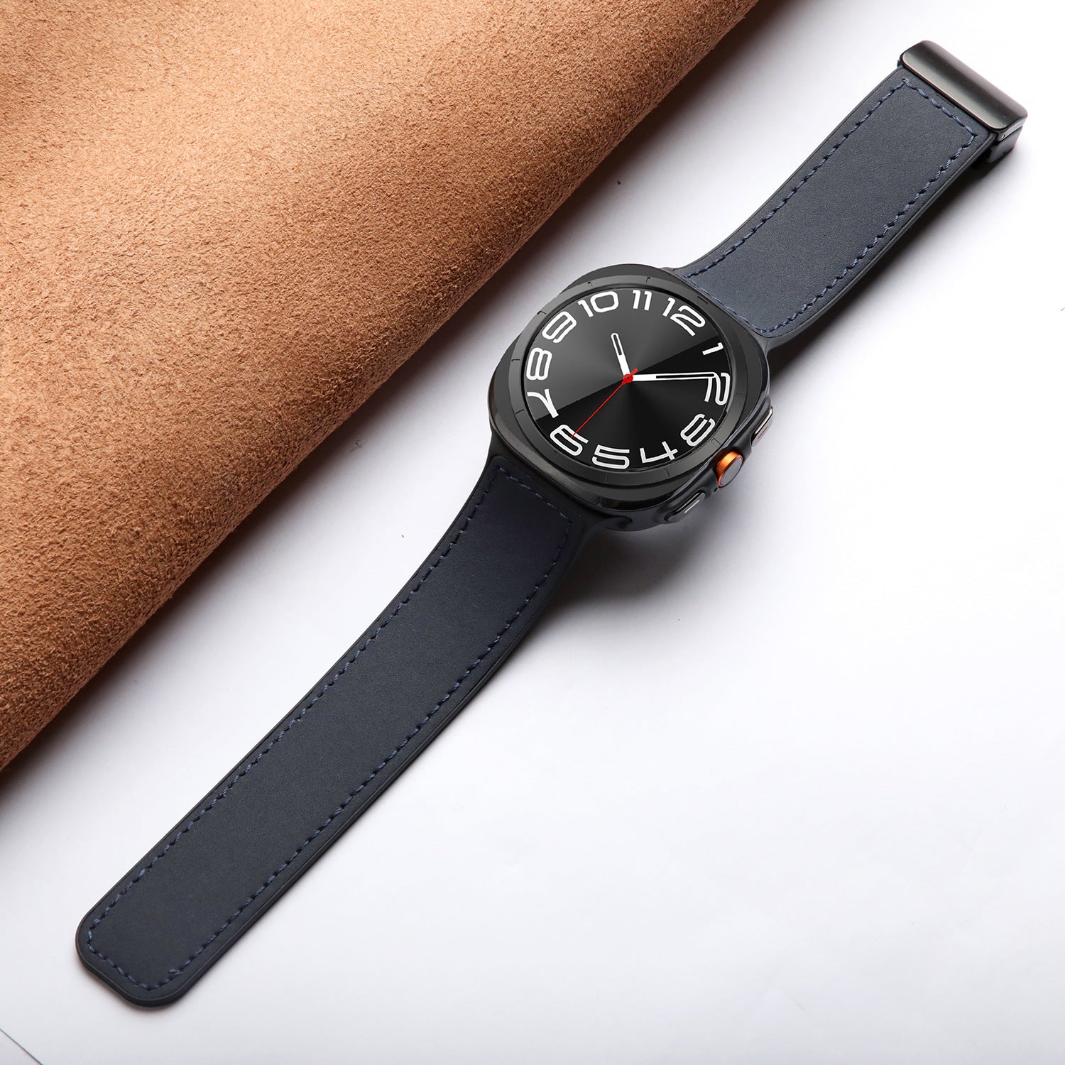 Silicone Magnetic Leather Strap For Samsung Watch Ultra