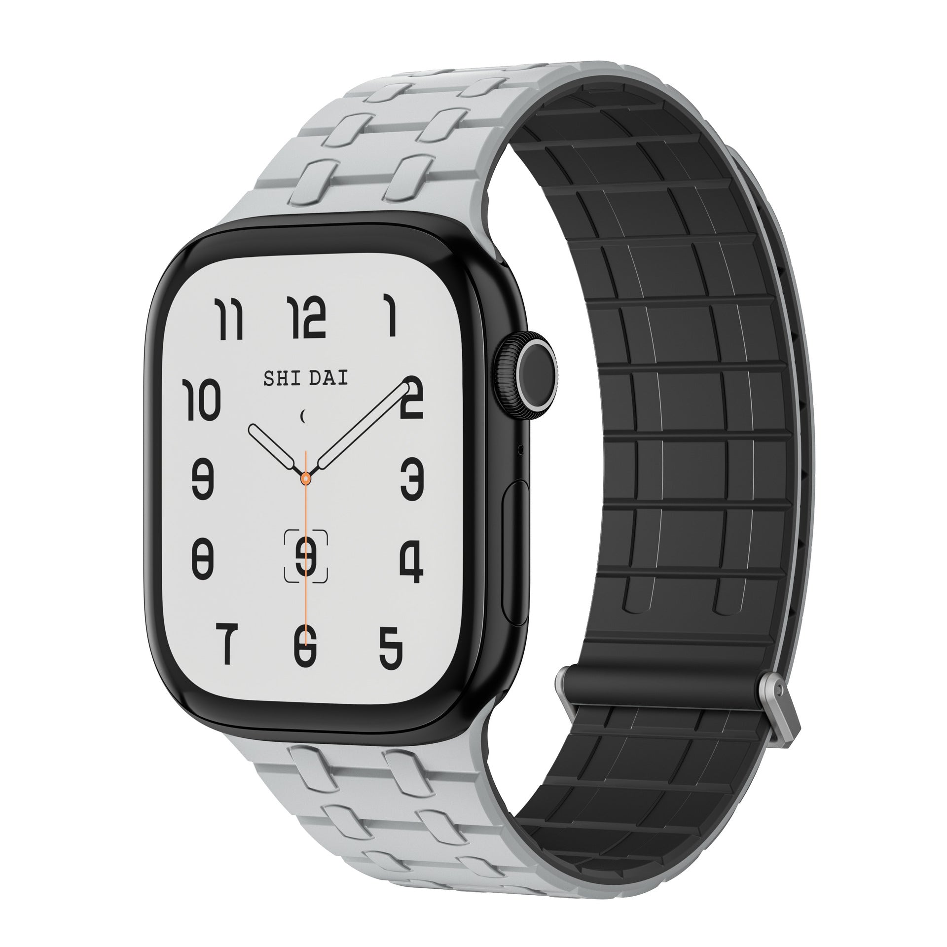 Bracelet en silicone magnétique pour Apple Watch - Amélioré