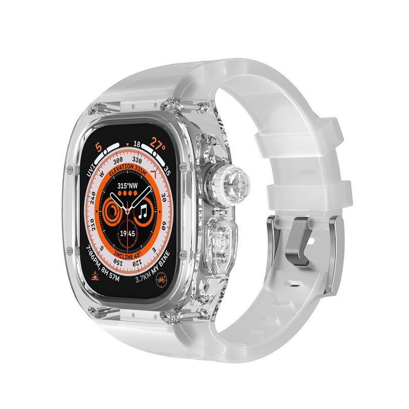 ICE CUBE™ Pro Delux - Apple Watch Ultra Hülle - Translucent