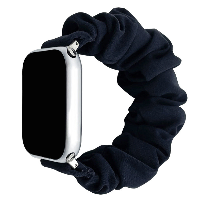 Bandeau en soie douce pour cheveux cassés pour Apple Watch