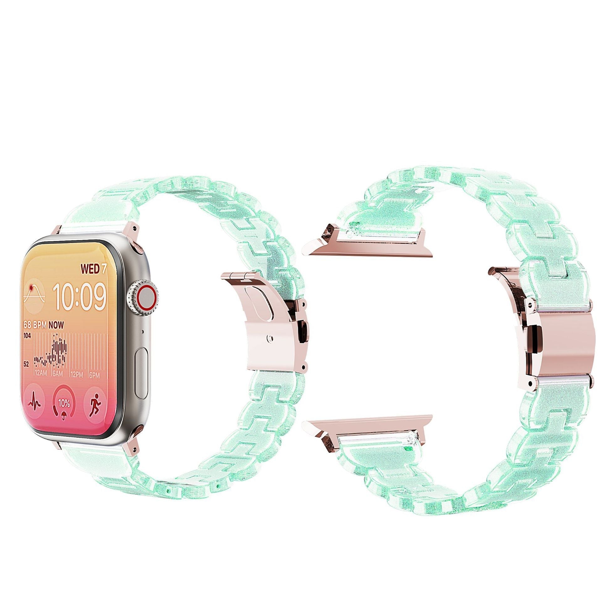 Cinturino in resina petalo per Apple Watch