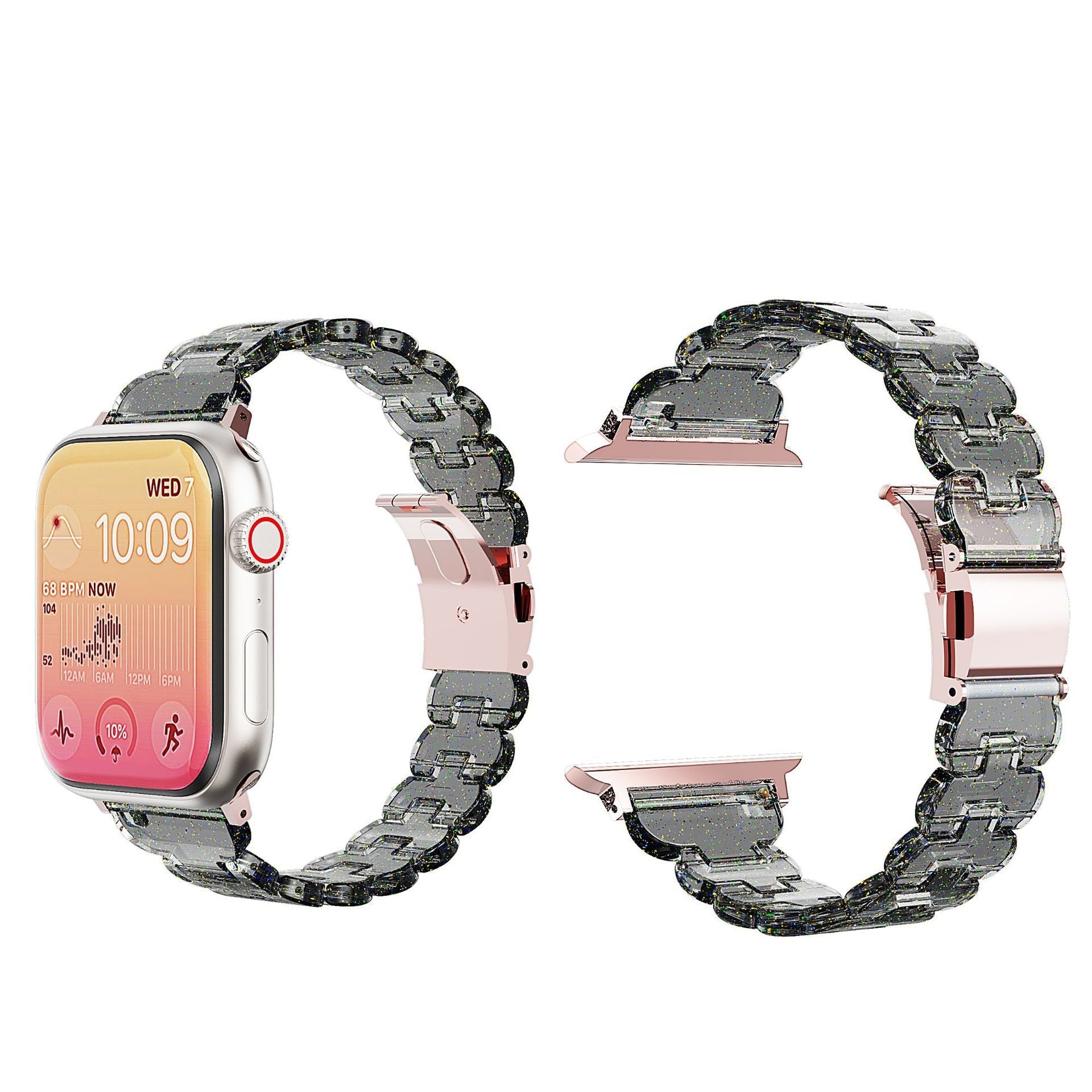 Cinturino in resina petalo per Apple Watch