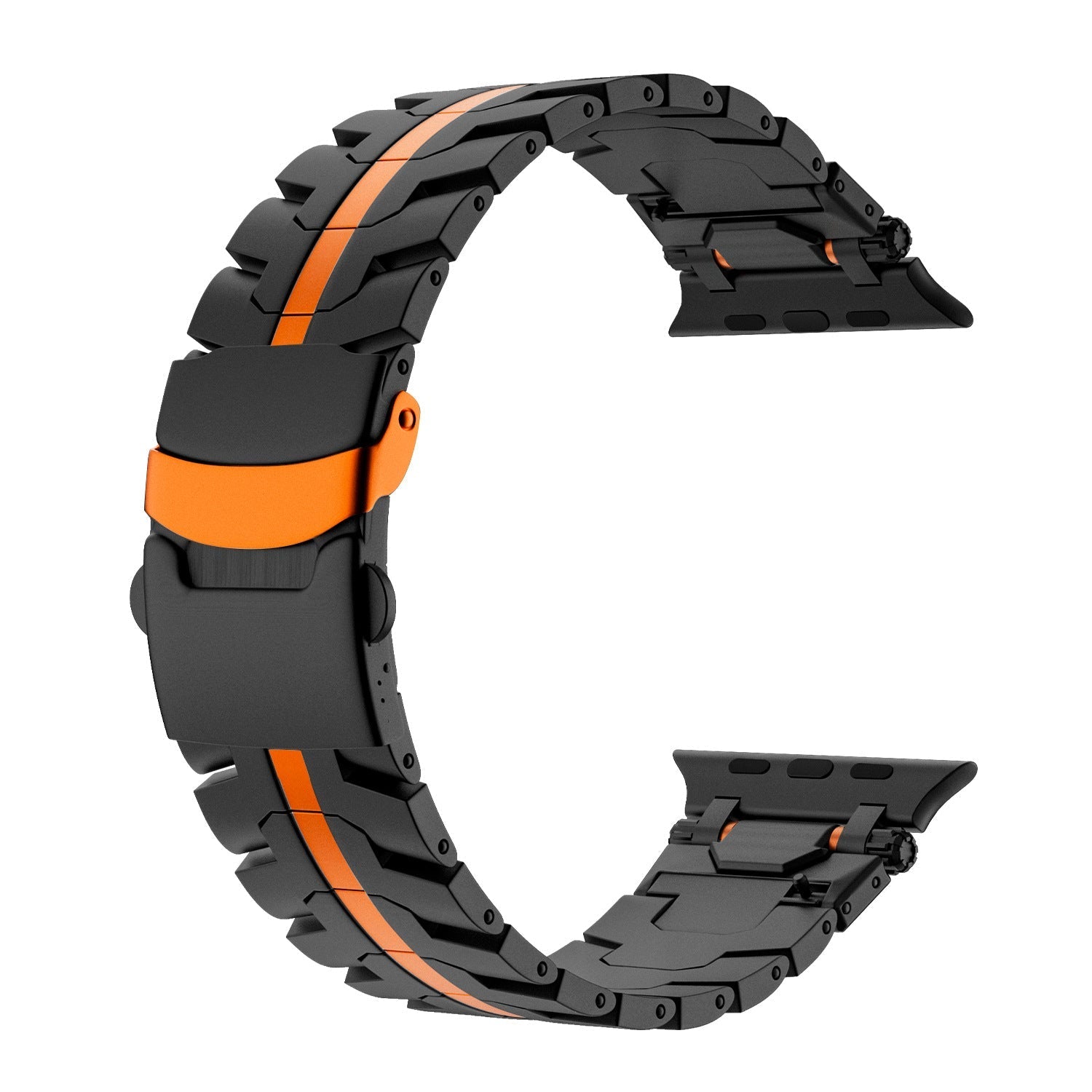 Bracelet en métal Mech Warrior pour Apple Watch