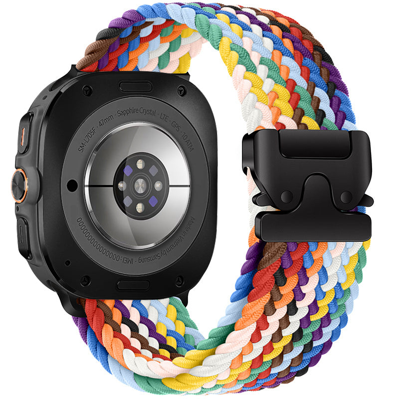 Nylon Geflochtenes Armband Für Samsung Watch Ultra