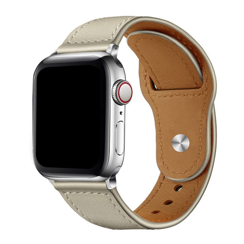 Correa de bucle de cuero para Apple Watch