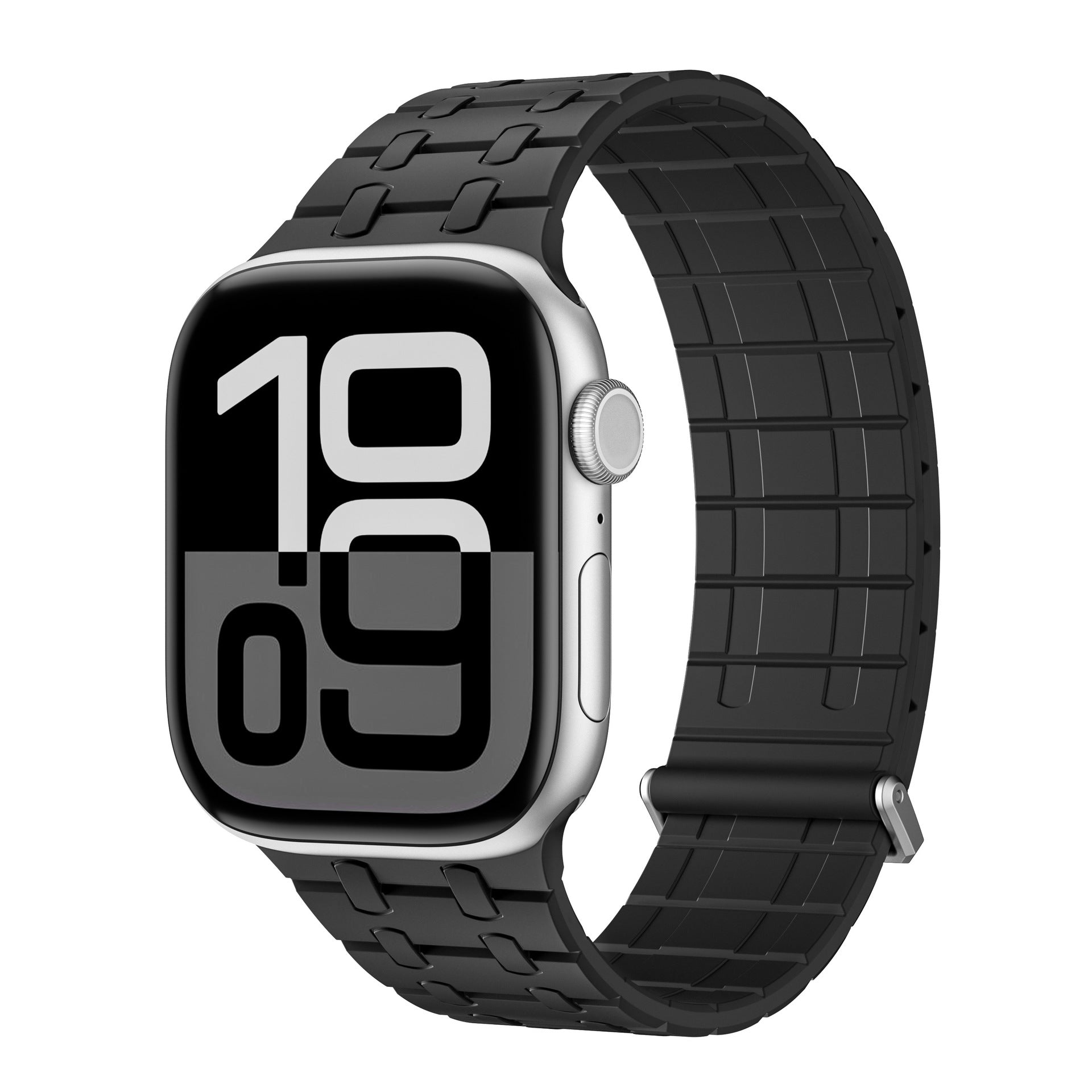 Bracelet en silicone magnétique pour Apple Watch - Amélioré