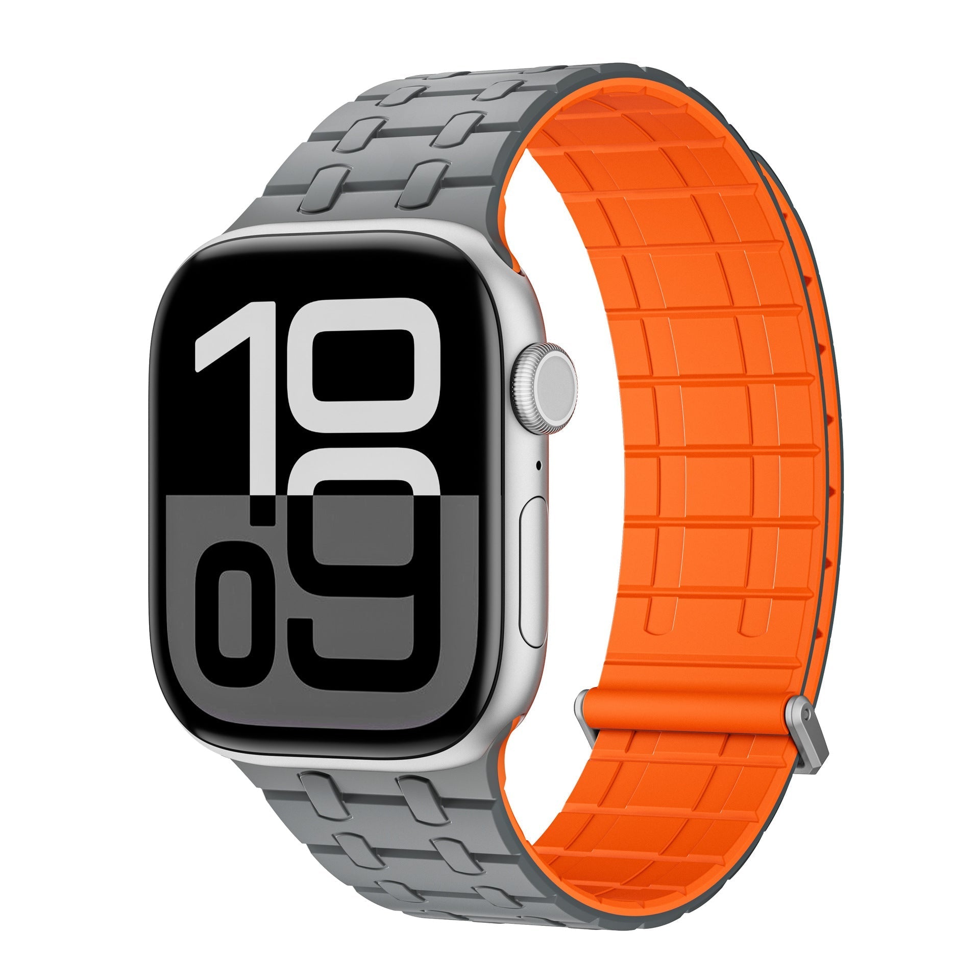 Bracelet en silicone magnétique pour Apple Watch - Amélioré