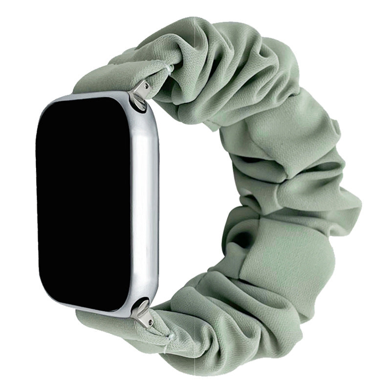 Bandeau en soie douce pour cheveux cassés pour Apple Watch