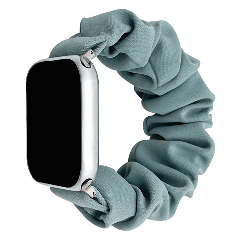 Bandeau en soie douce pour cheveux cassés pour Apple Watch