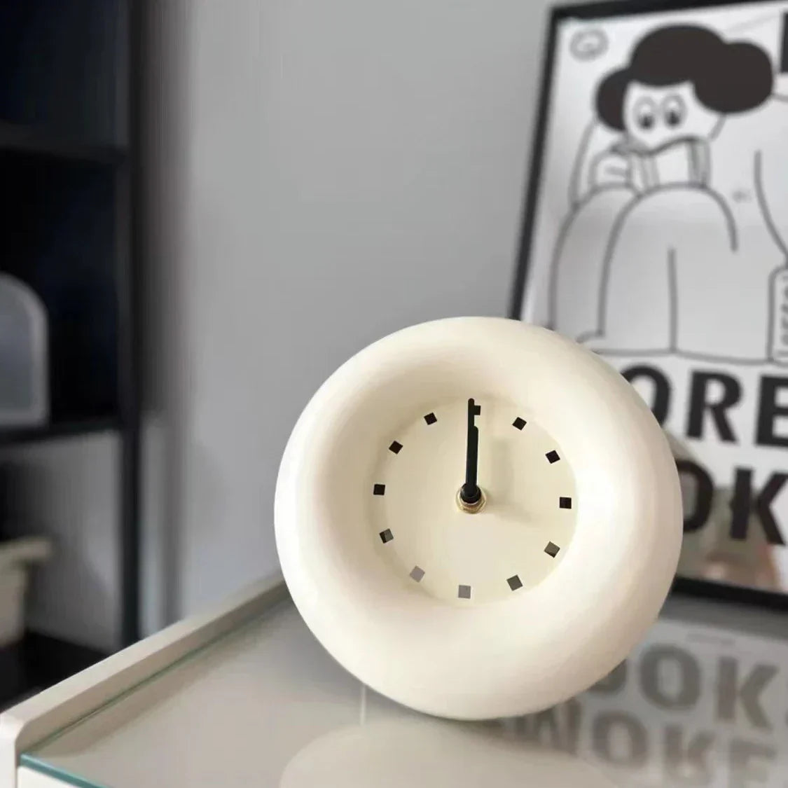 Nordic Bubble Silent Mini Alarm Clock