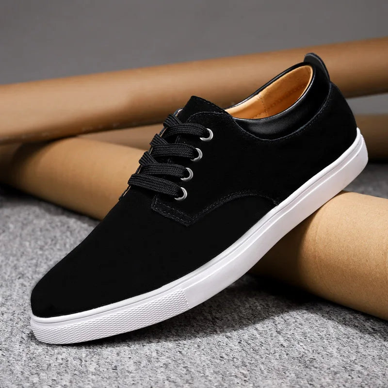 Genuine Suede Leather Sneaker