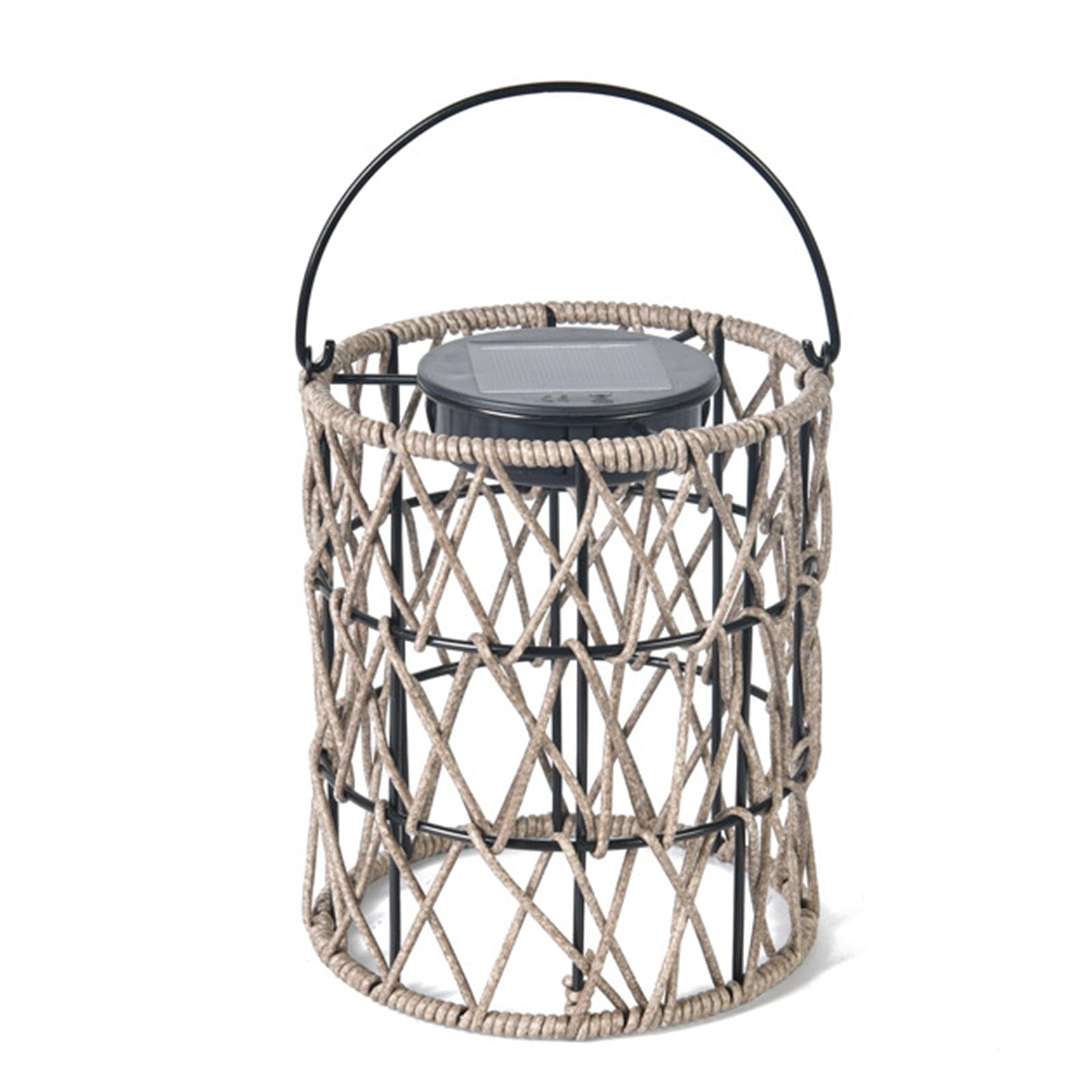 Rattan Yard Lantern Basket