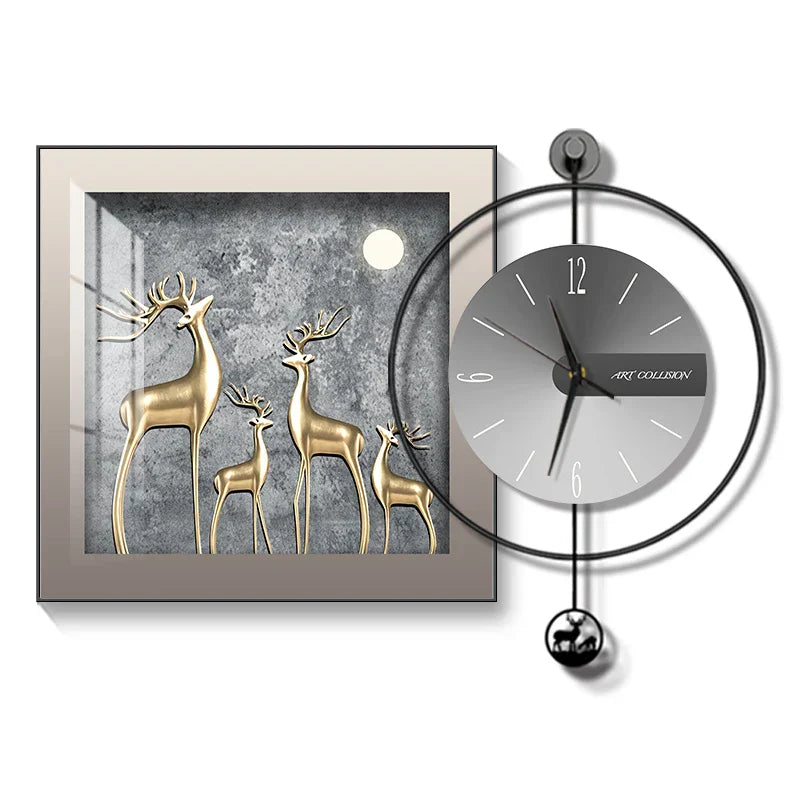 LuxClock – Horloge murale moderne et créative