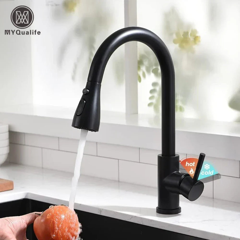 BlackStream – Retractable Kitchen Mixer Tap Faucet