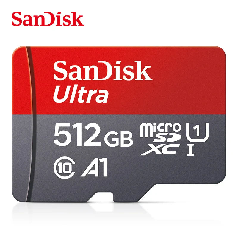 אולטרה מיקרו SD 128GB 32GB 64GB 256GB 512GB A1 כרטיס מיקרו SD כרטיס SD TF כרטיס פלאש כרטיס זיכרון Class 10 לטלפון