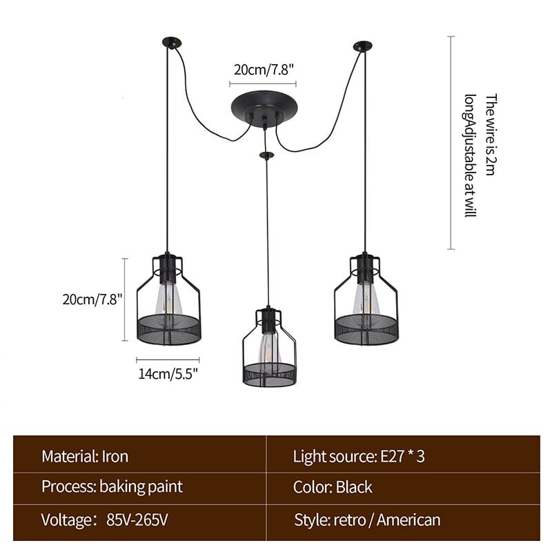 Vrimlo Farmhouse Chandelier