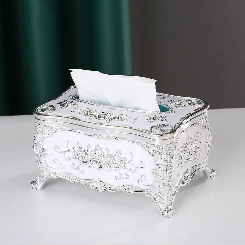 Vintage Style Tissue Box Storage