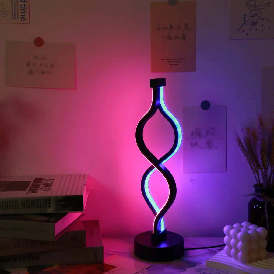 Creative Purple USB Desk Lamp