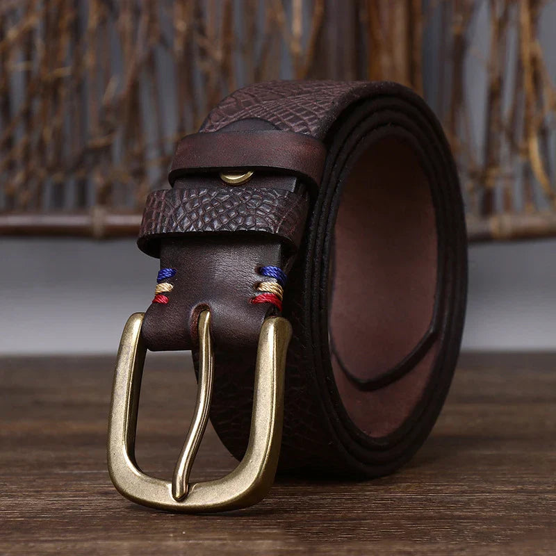 CEINTURE EN CUIR DE VACHE ALTON