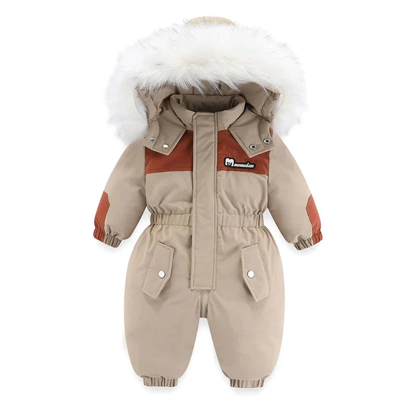 Blizzard Zoe: -30°C Baby Jumpsuit - Waterdicht en gezellig skipak voor baby's en kinderen