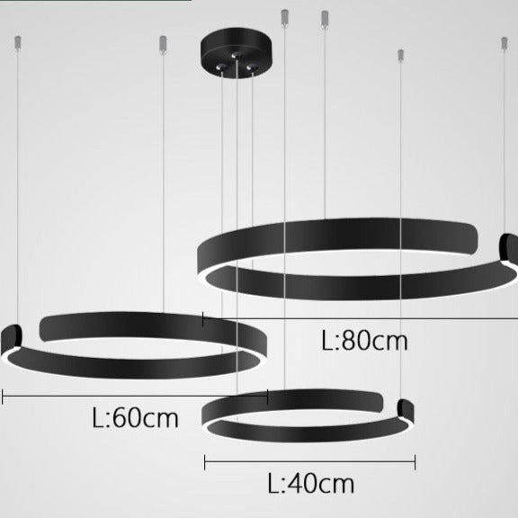 Lampadario a led Bérénice