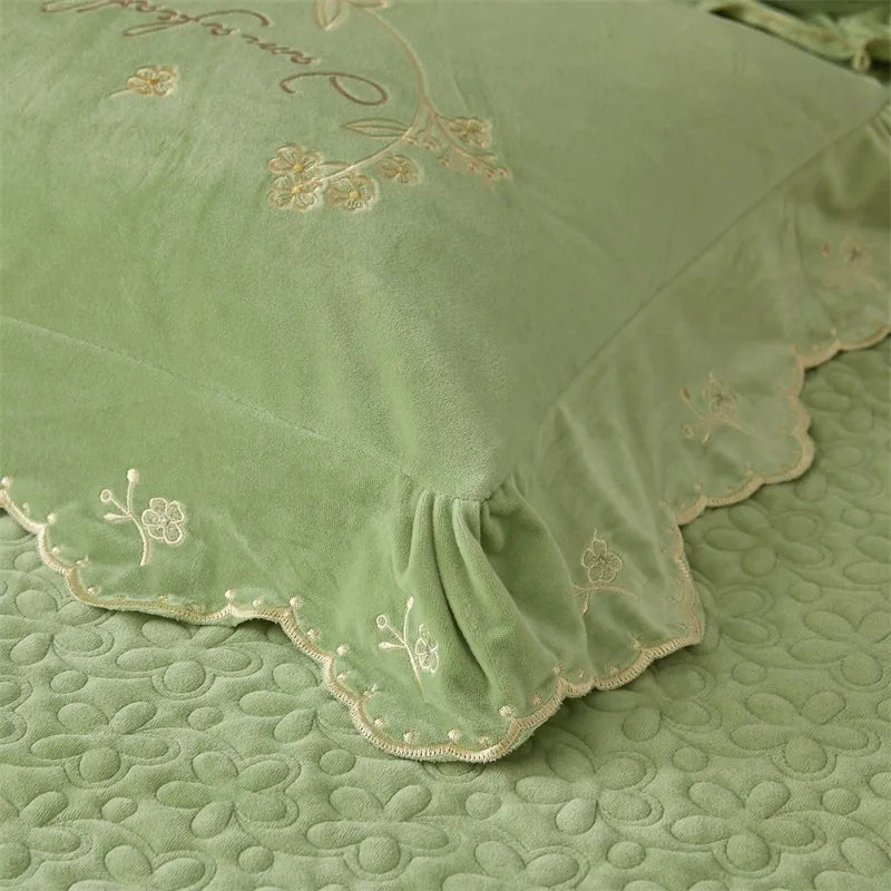 Calming Pistachio Bedding Collection