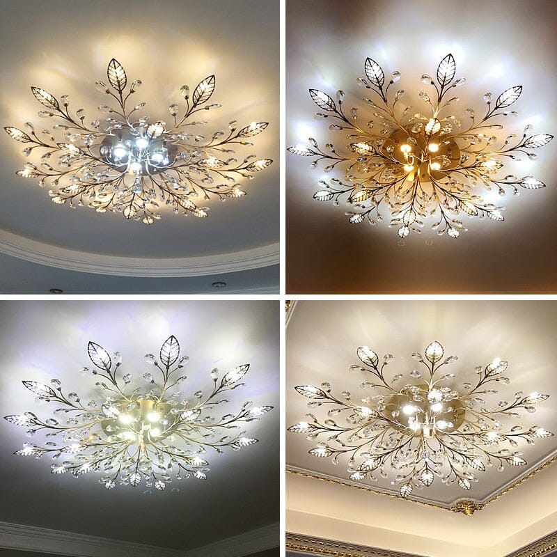 Flower Wall Chandelier