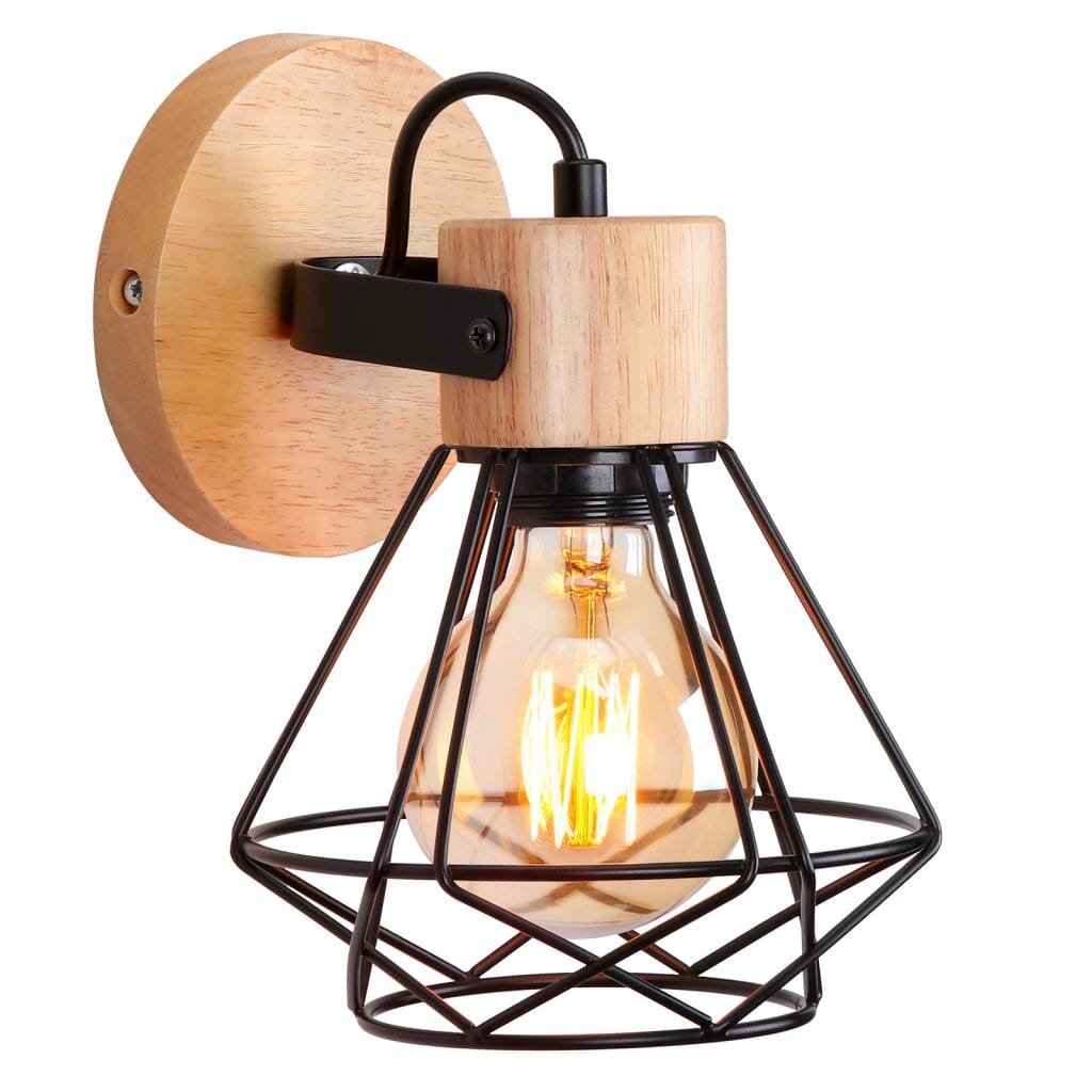 Luci in Legno Vintage Nordiche