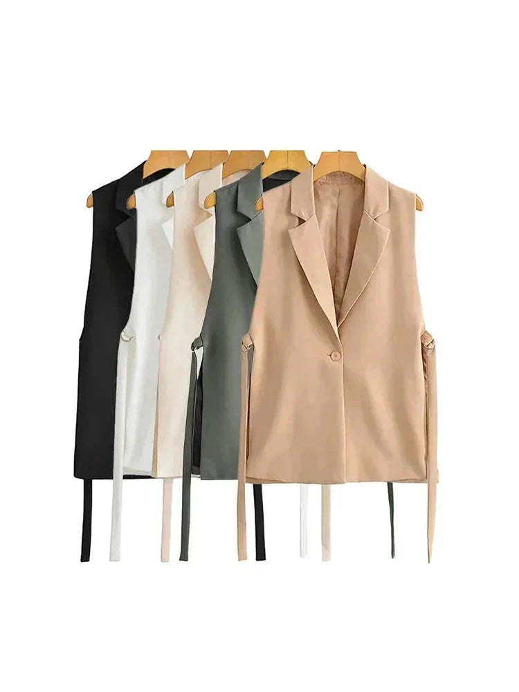 Tonette’s Timeless Vintage Vest - Effortlessly Chic Outerwear