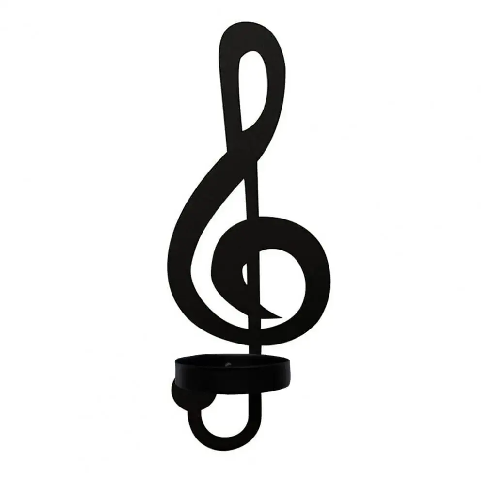 Music Note Candle Holders