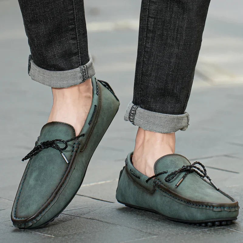 MOCASSINS DE COURO ASHFORD