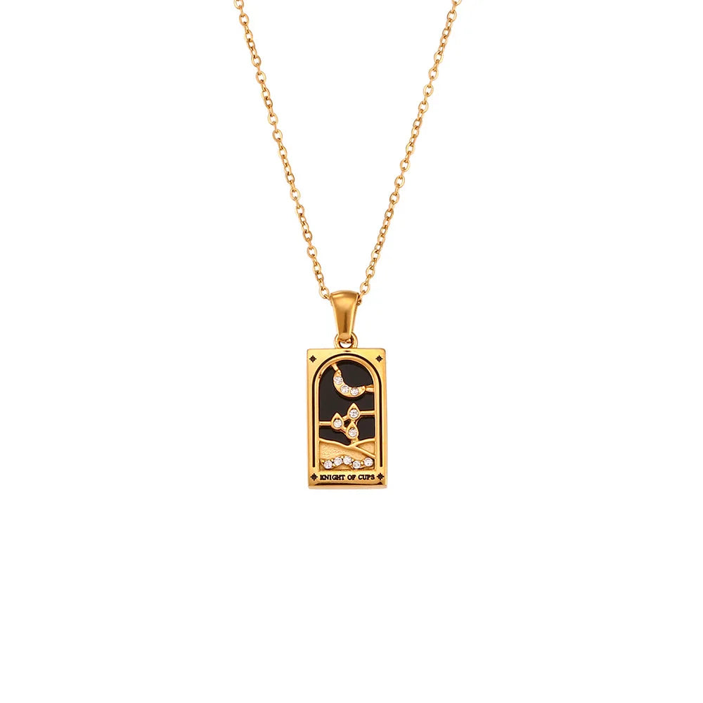 Tarot Card Necklace