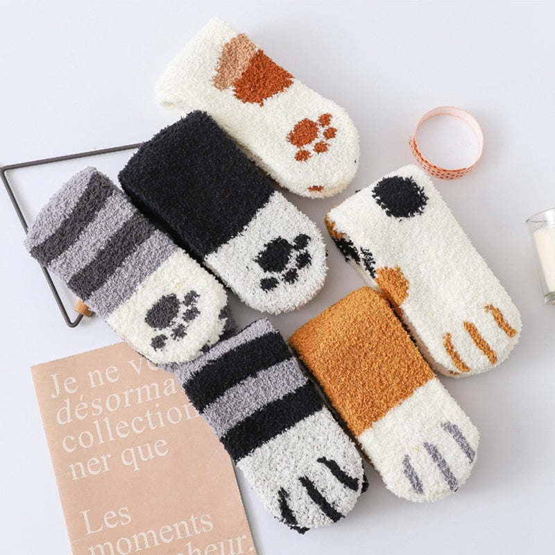 Cat Toe Beans Socks