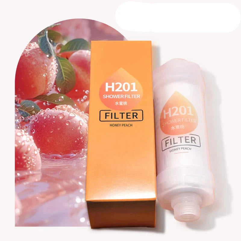 Filtro Doccia Aromatico AromaGlow - Addolcitore per Capelli e Pelle