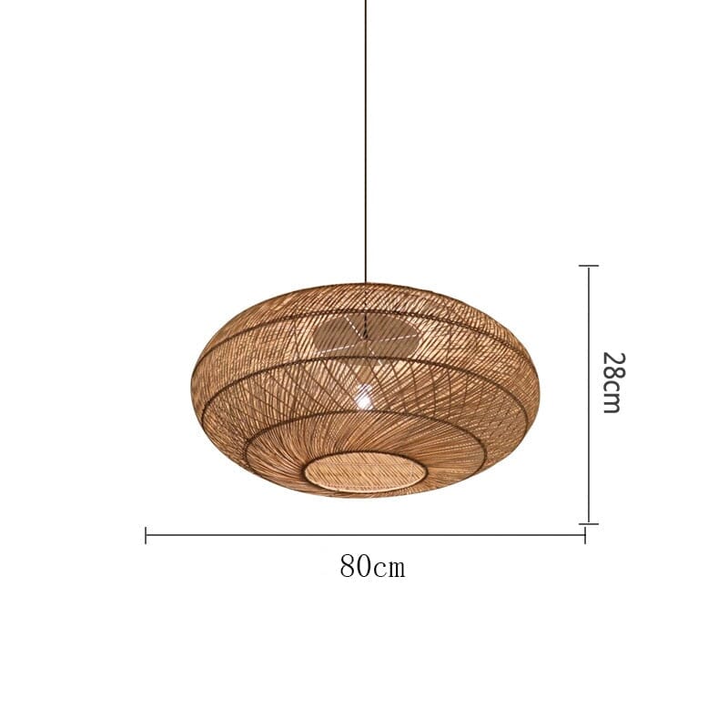 Sakura Rattan Pendants