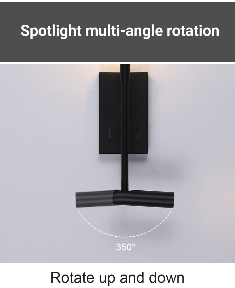 ZERN Minlast - Lámpara de pared LED moderna