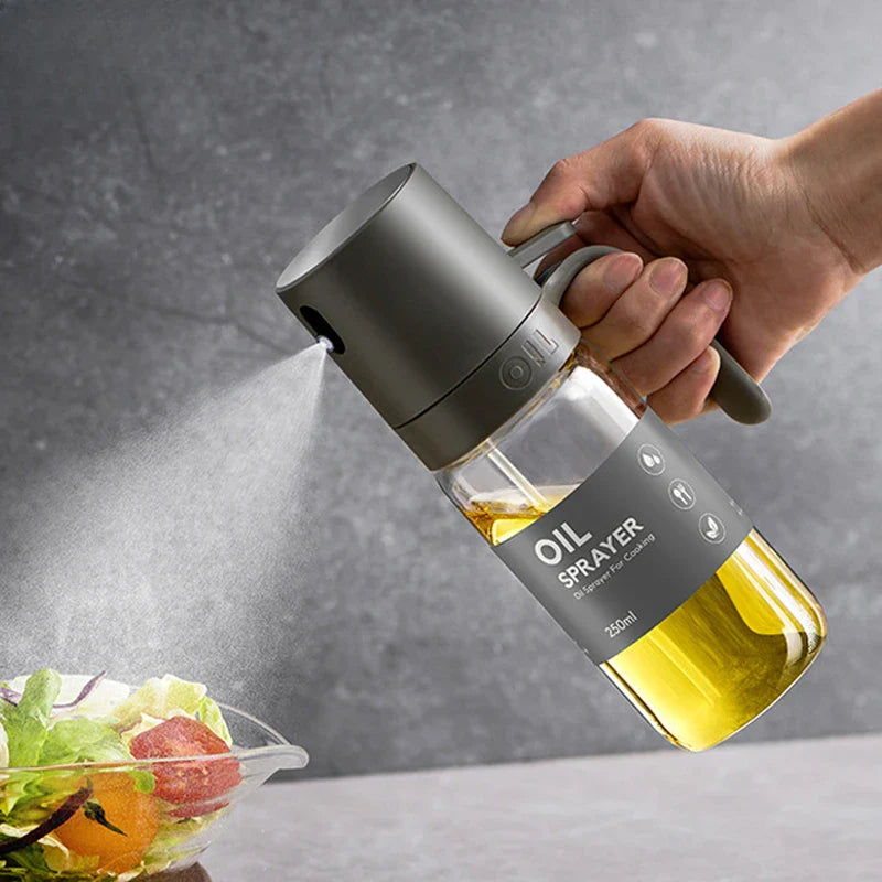 Gourmet Mist 250 ml oliespuitfles met hoog borosilicaatglas – perfect voor gezond koken