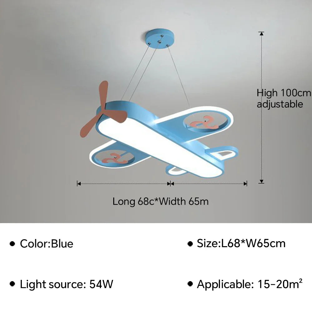 Aeroplane Aircraft LED Chandelier