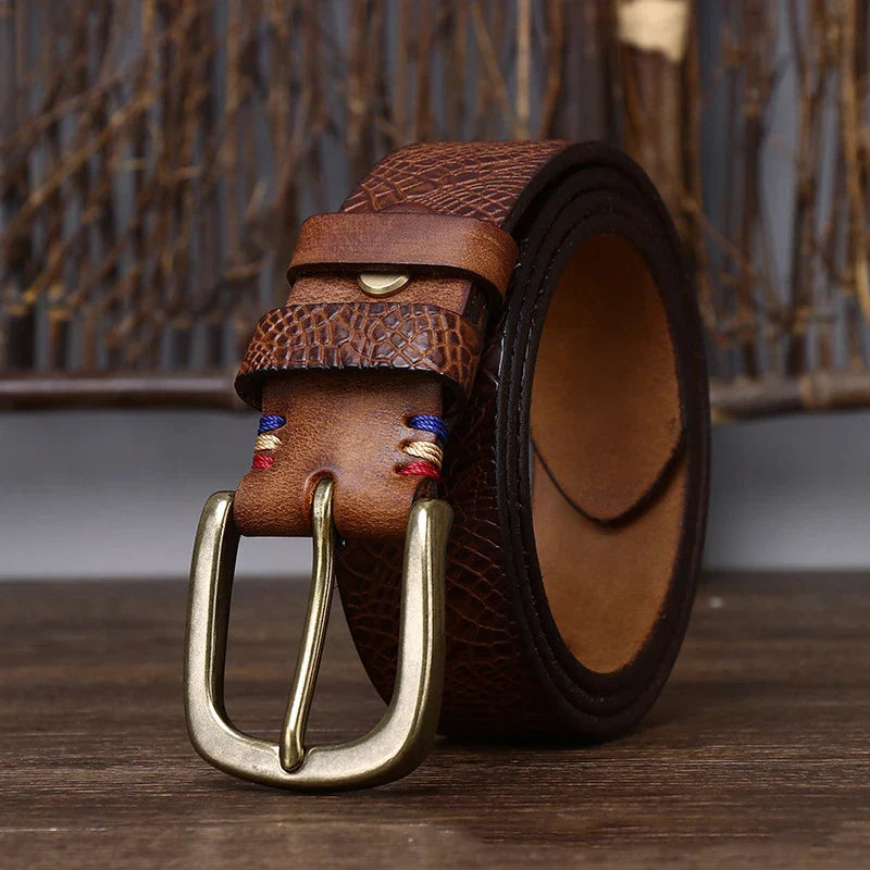 CEINTURE EN CUIR DE VACHE ALTON