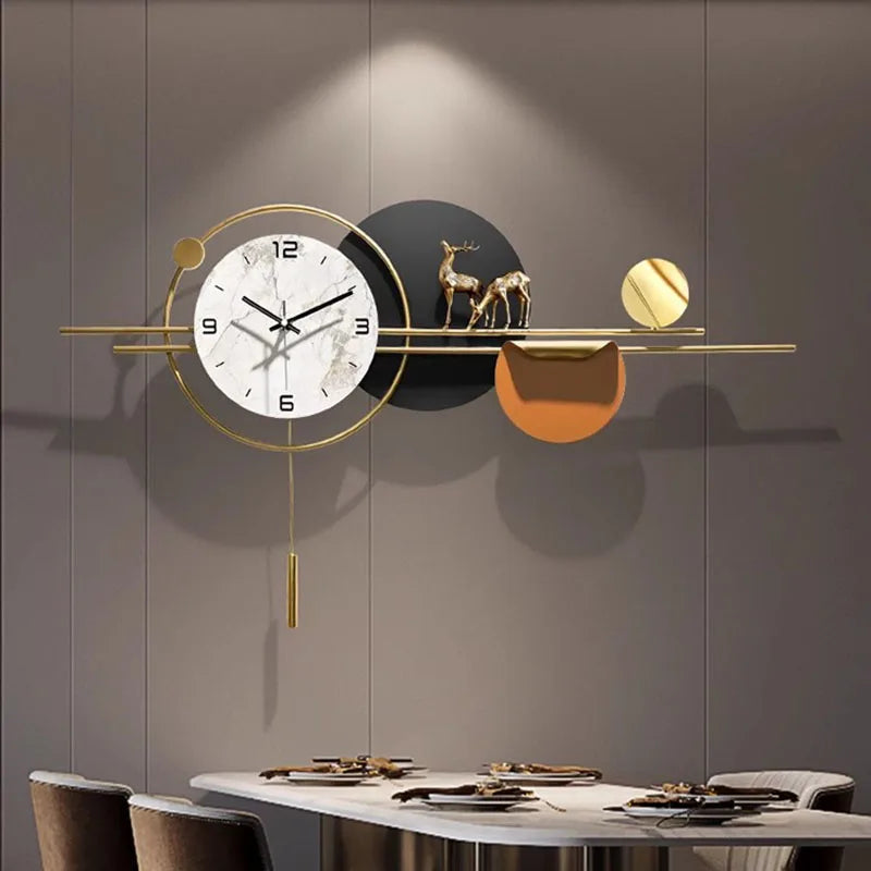 Horloge murale design nordique