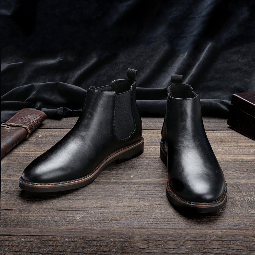 Paul: Retro Chelsea Boots - Comfortable, Handcrafted Fashion Footwear | Winter&Autumn